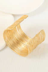 Gold Luxury Heavy Metal High Quality Open Wire Bracelet - Shopit4lessnow