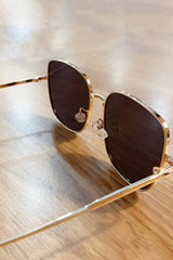 Square Metal Frame Sunglasses - Shopit4lessnow