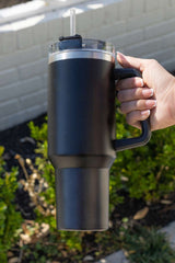 Black 304 Stainless Steel Double Insulated Cup