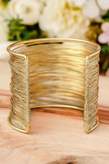 Gold Luxury Heavy Metal High Quality Open Wire Bracelet - Shopit4lessnow